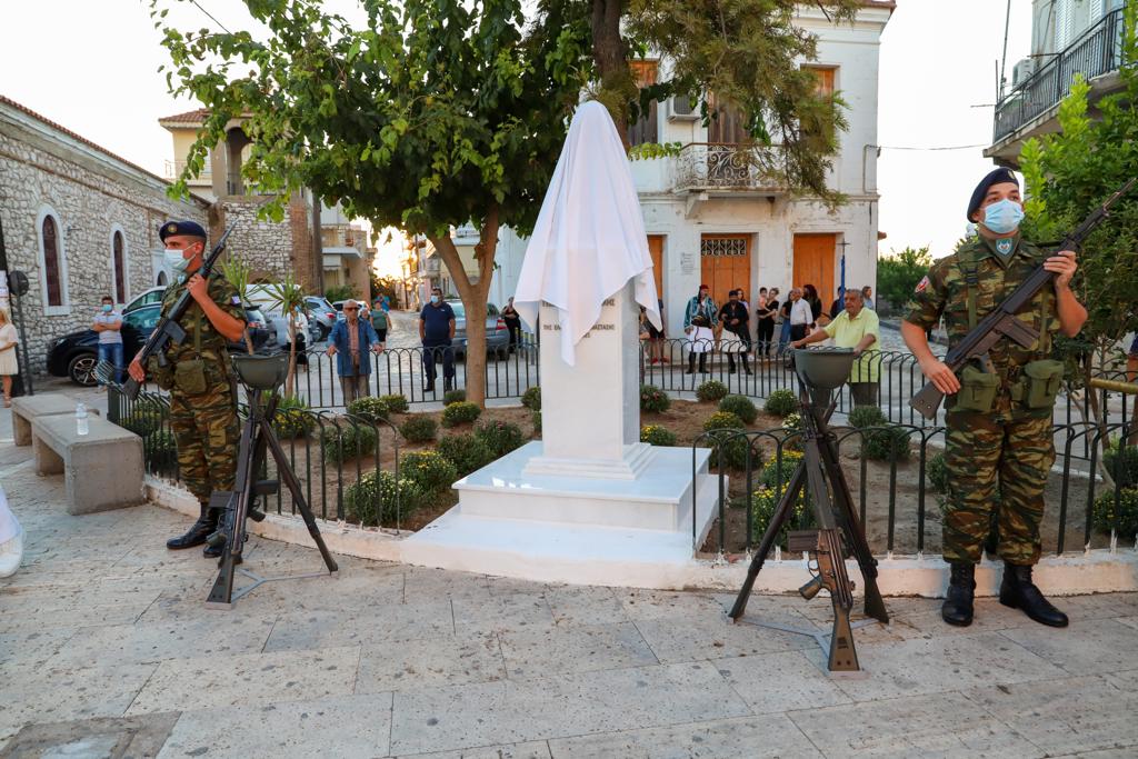 Αιτωλικό Αιτωλοακαρνανίας: Τελετή αποκαλυπτηρίων της Προτομής Στρατηγού Γεωργίου Καραϊσκάκη