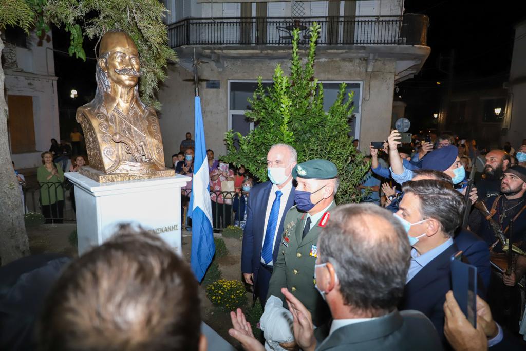 Αιτωλικό Αιτωλοακαρνανίας: Τελετή αποκαλυπτηρίων της Προτομής Στρατηγού Γεωργίου Καραϊσκάκη