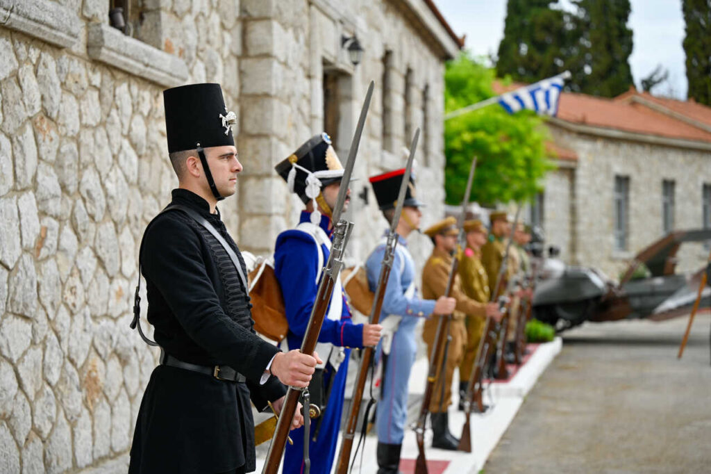 Εορτασμός του Προστάτη του Στρατού Ξηράς Αγίου Γεωργίου στη Σχολή Πεζικού (10/5/2024)