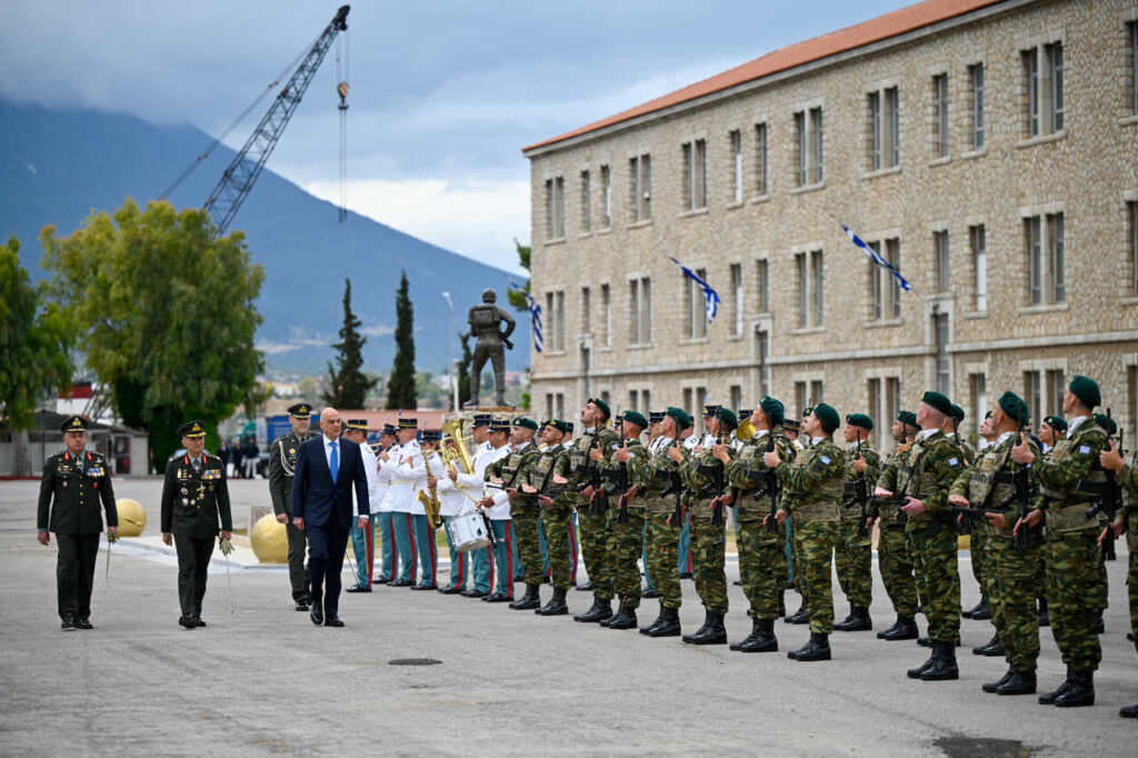 Εορτασμός του Προστάτη του Στρατού Ξηράς Αγίου Γεωργίου στη Σχολή Πεζικού (10/5/2024)