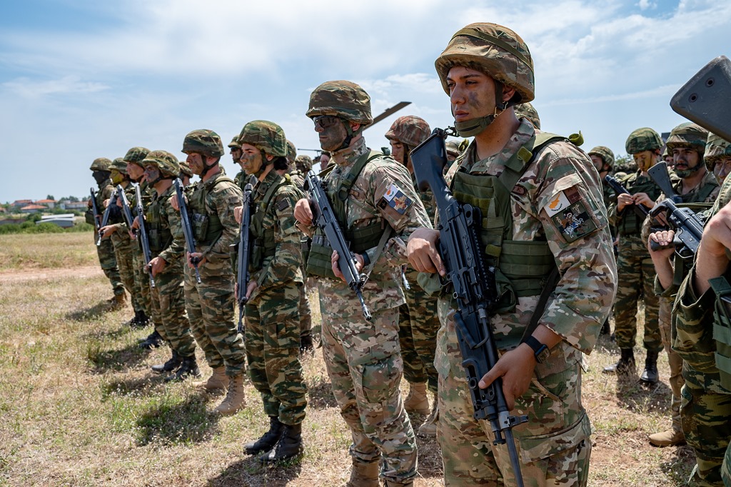 Άσκηση Ανθυπολοχαγών και Μονίμων Λοχιών TAMΣ ΔΗΜΟΚΡΙΤΟΣ 2024