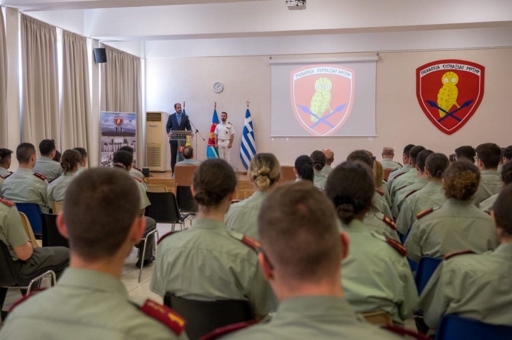 Επίσκεψη ΥΦΕΘΑ Γιάννη Κεφαλογιάννη στη Στρατιωτική Σχολή Αξιωματικών Σωμάτων - ΣΣΑΣ