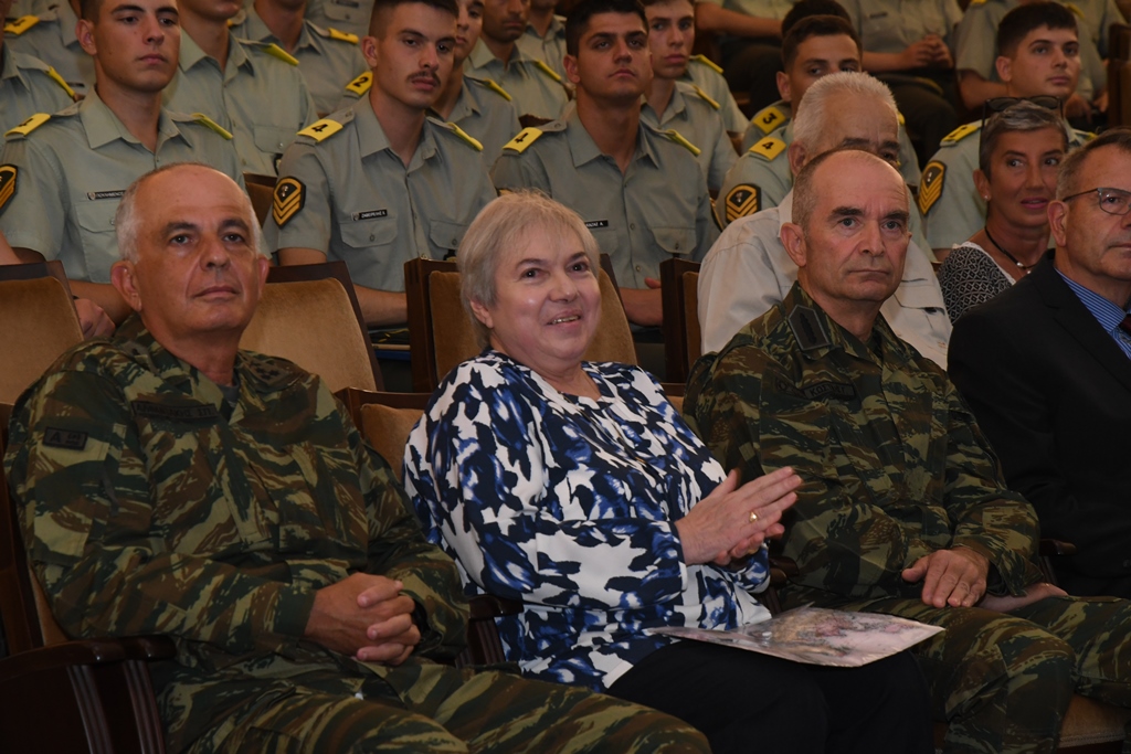 Τελετή προς τιμή της Καθηγήτριας Ελληνικής Φιλολογίας Άννας - Μαρίας Βιδάλη στην ΣΣΕ.