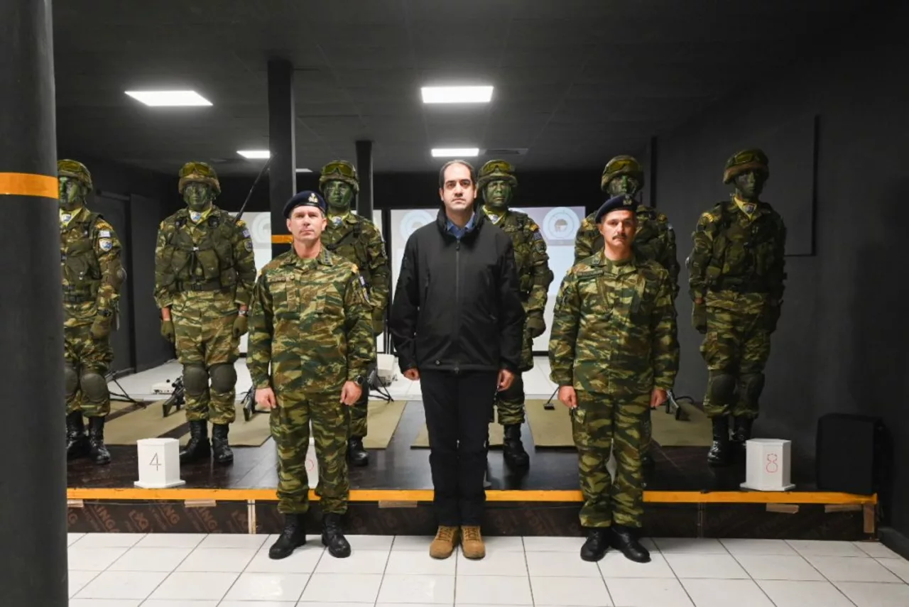 The Deputy Minister of National Defence Giannis Kefalogiannis Visits the Hellenic Force in Cyprus