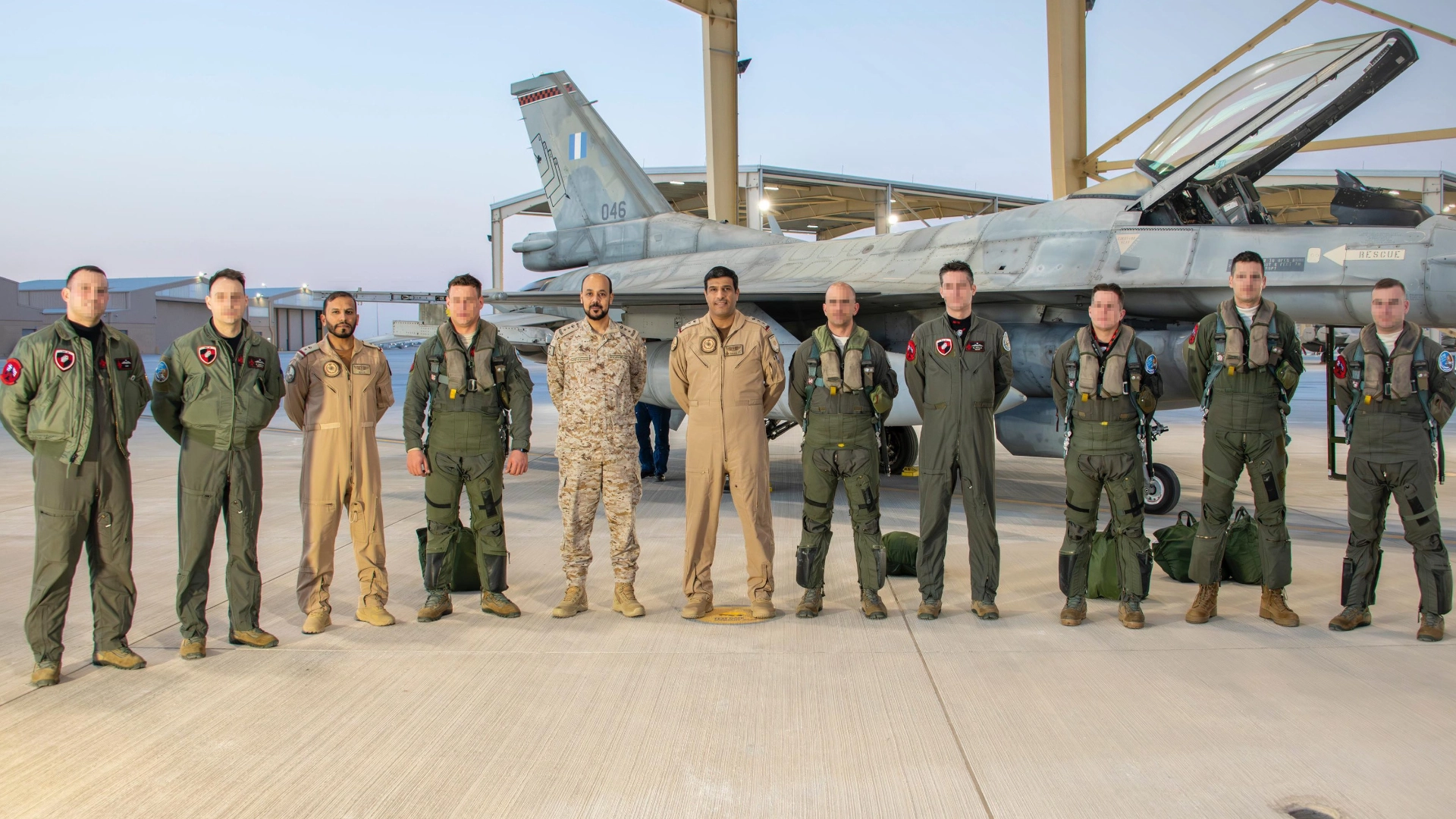 The Hellenic Air Force (HAF) in the Spears of Victory 2025 exercise in Saudi Arabia