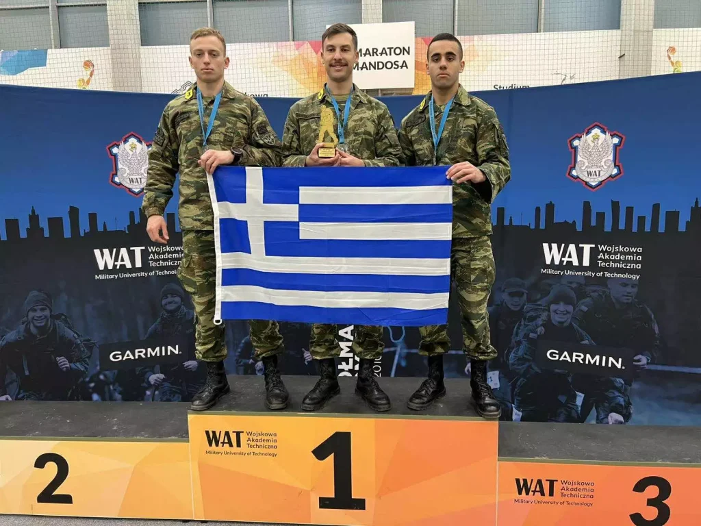 Hellenic Army Academy (HAA) won 1st place in the Commando Half Marathon.