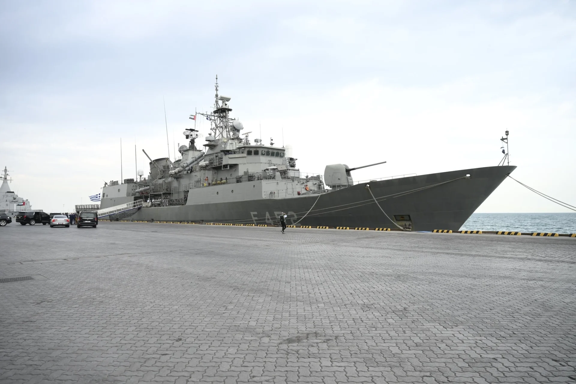 The Frigate HYDRA of the Hellenic Navy in the United Arab Emirates (UAE)