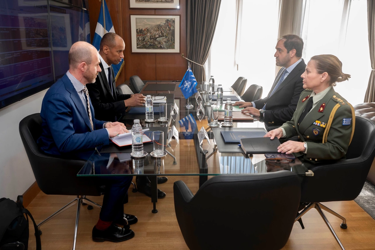 Meeting of Kefalogiannis with NATO ASG/IHC