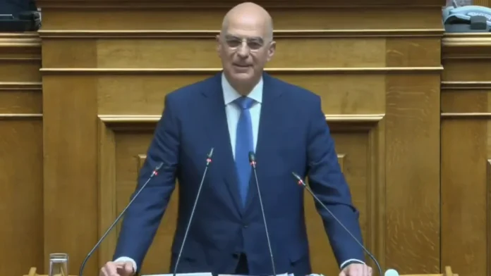 Ο Υπουργός Εθνικής Άμυνας Νίκος Δένδιας