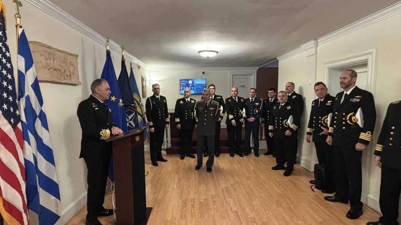 Ο Αρχηγός ΓΕΝ Αντιναύαρχος Δημήτριος Ελευθέριος Κατάρας στην Washington DC