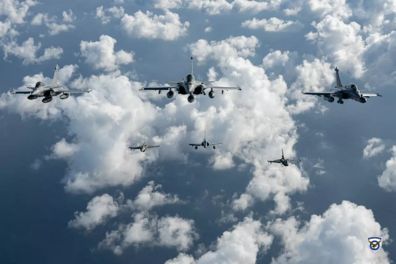 Μαχητικό αεροσκάφος F-16 της 337Μ στην Άσκηση VOLFA 2025 στη Γαλλία. Εικόνα: Γενικό Επιτελείο Αεροπορίας (ΓΕΑ)