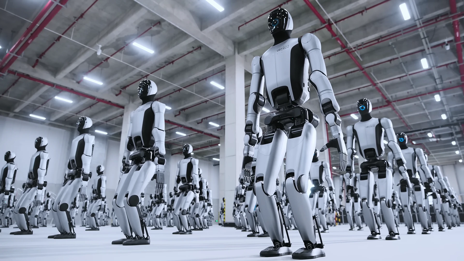 Το ανθρωποειδές ρομπότ Walker S2 της UBTECH