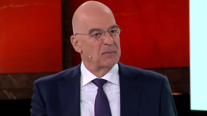 Ο Υπουργός Εθνικής Άμυνας, Νίκος Δένδιας στο 6ο OT Forum