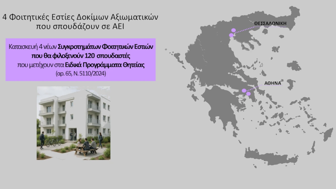 "Στρατιωτικές" φοιτητικές εστίες για τα Ειδικά Προγράμματα Θητείας