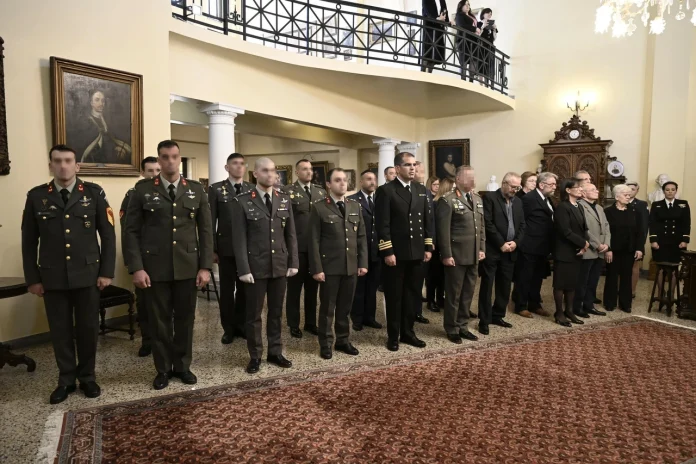 Τελετή απονομής Μεταλλίου Εξόχου Πράξεως στα στελέχη της ελληνικής αποστολής στη Λιβύη