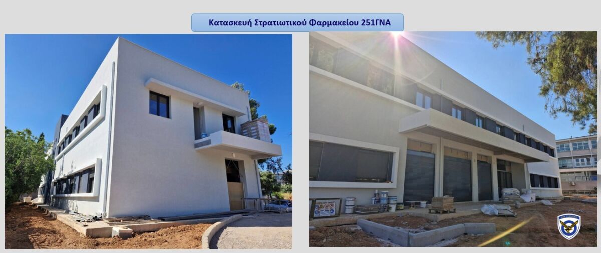ΓΕΑ: Τα περατωμένα, σε εξέλιξη και σε Διαγωνισμό έργα της Πολεμικής Αεροπορίας