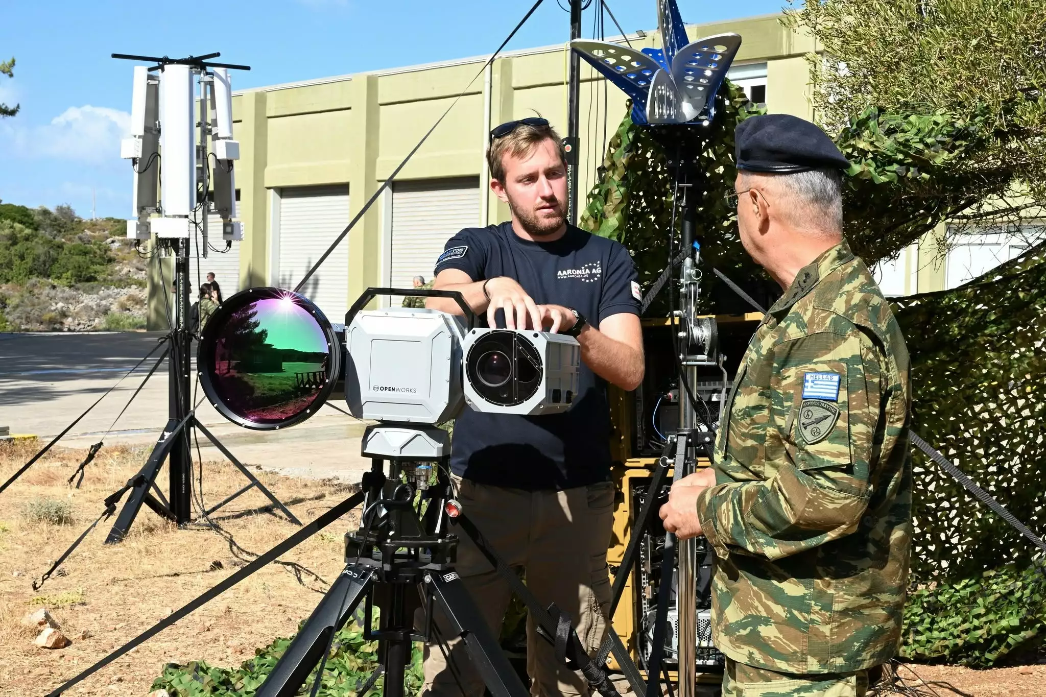 Σύσκεψη του SHAPE BSG SES COI C-UAS WG στο Πεδίο Βολής Κρήτης