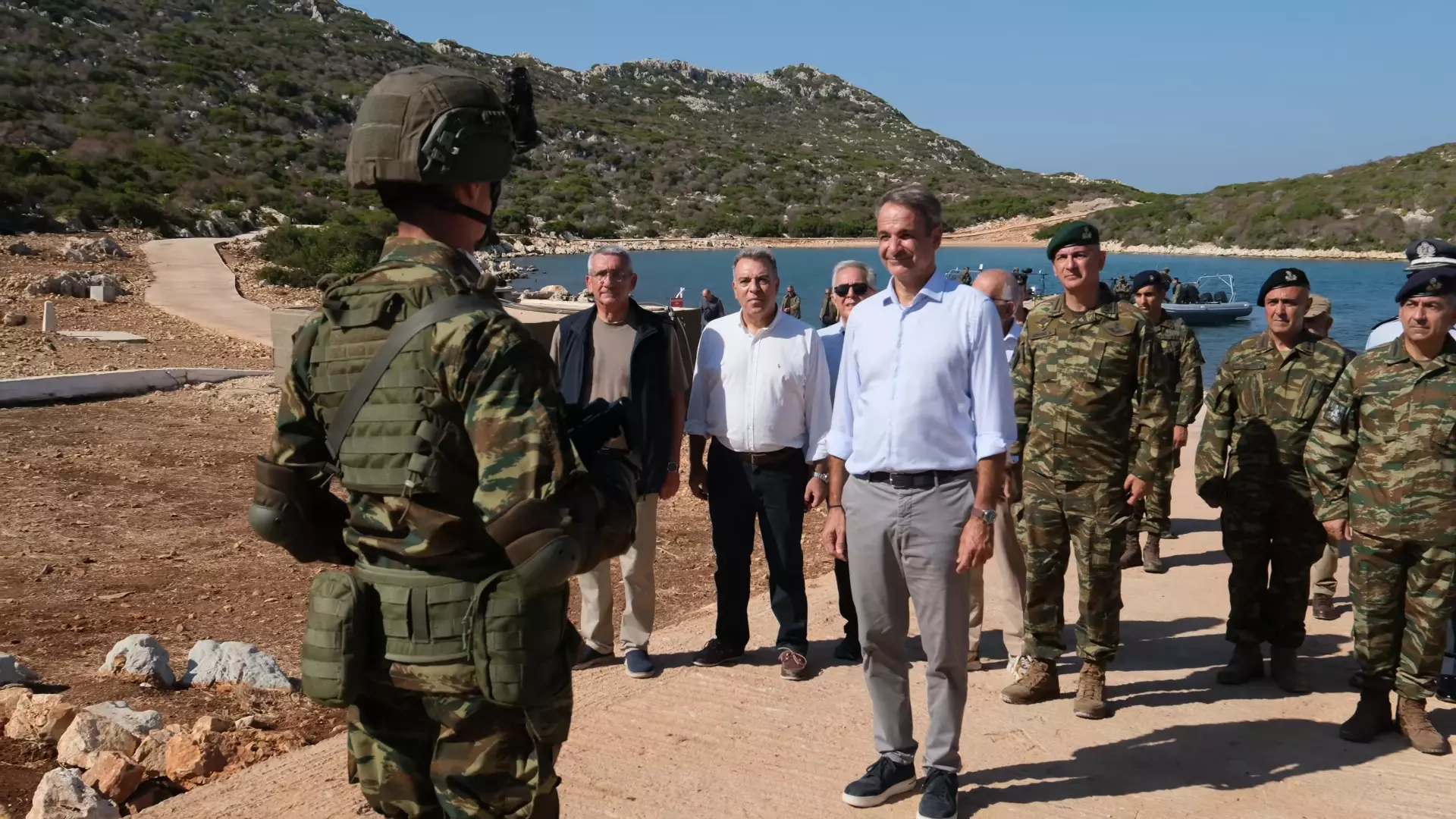 Επίσκεψη Πρωθυπουργού στο Καστελλόριζο, τη Ρω και τη Στρογγύλη
